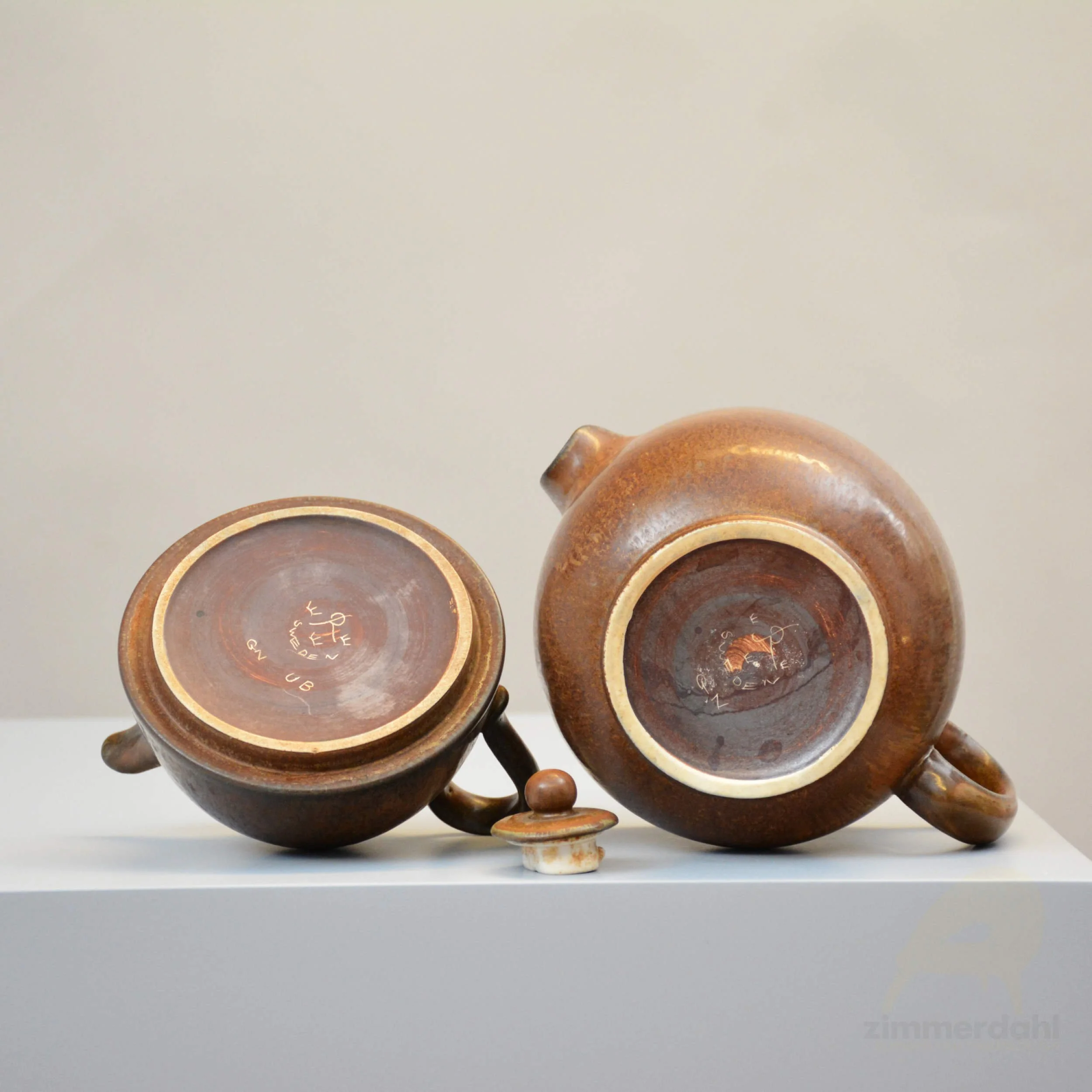 Stoneware Teapot by Gunnar Nylund for Rörstrand, Sweden